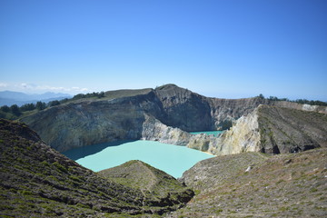 Fototapeta premium Beautiful Kelimutu Lake - Image