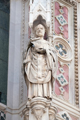 Fototapeta premium Saint, Cattedrale di Santa Maria del Fiore (Cathedral of Saint Mary of the Flower), Florence, Italy