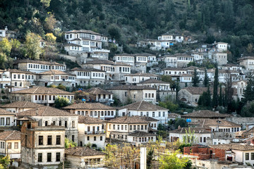 Berat city in Albania 