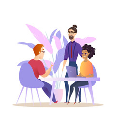 Business People Group Brainstorm Conversation