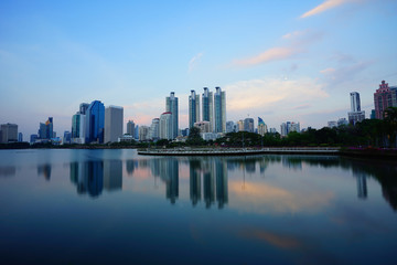 Obraz premium buildings city scape