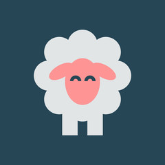 Silhouette icon sheep