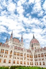 Fototapeta na wymiar Hungarian Parliament Building, Budapest, Hungary
