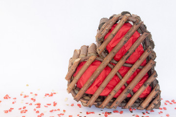 Red Wood Heart