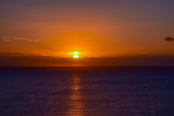 Obraz premium Palma Nova Sunrise