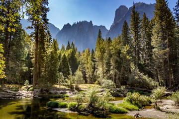 Fototapeta na wymiar Scenic Yosemite National Park