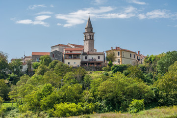Fototapeta na wymiar Beram in Istrien