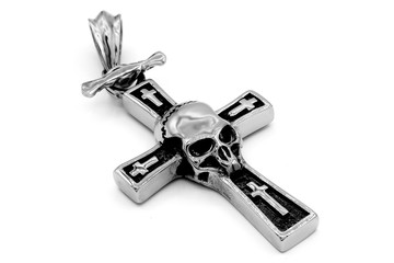 Jewelry for men. Skull stainless steel.