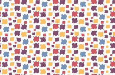 Seamless pattern for fabric in light vintage colors.