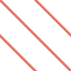 Seamless pattern. Coral Stripes on white background