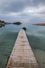 Fototapeta premium Albanian Riviera, Albania coastline ocean and sea