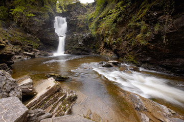 Edinample waterfall,Scotland
