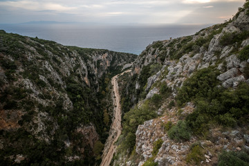 Gjipe Beach, Albania Riviera, beach coastline