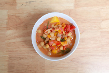 Stew in a bowl