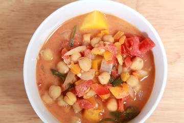 Stew in a bowl