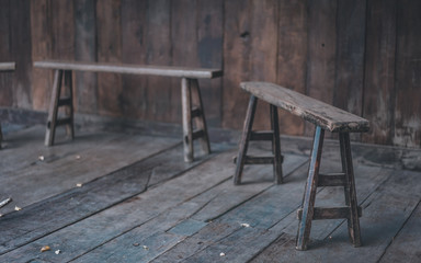 Wooden Bench Seat