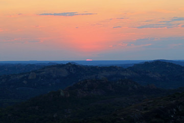 Sunset , Matobo National Park, Zimbabwe