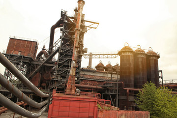 Fototapeta premium Anlage, Industrie, Geschichte, Werk.