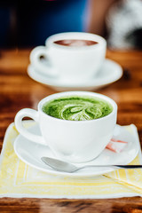 hot coffee