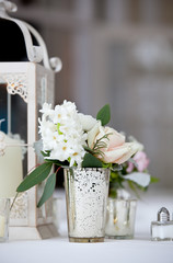 wedding table arrangement