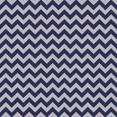Blue and Silver Seamless Pattern - Chevron zig zag repeating pattern design
