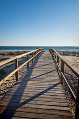 Fototapeta premium Walkway to the beach