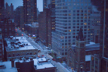 A general view of New York City USA 