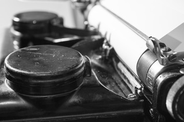 Old typewriter