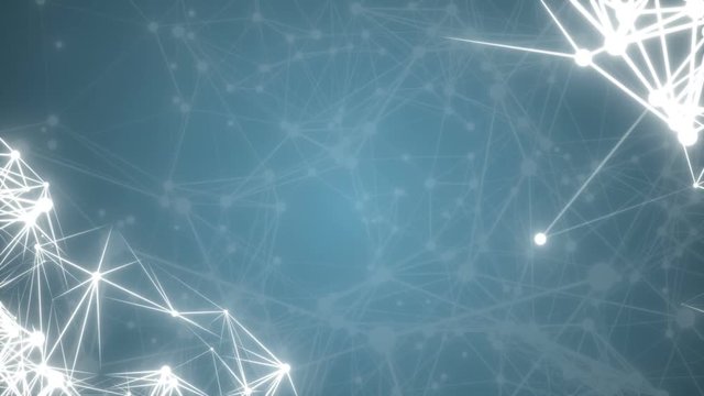 Bustling life of the microworld.World of science.Abstract science background .Seamless loop.