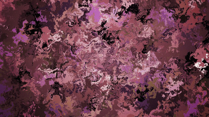Abstract background with color blots, transitions and bends.