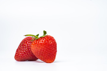 Strawberry isolated on white background