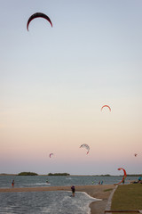 Caide Surf  na praia