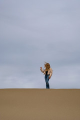 Girl sand california