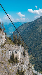Fototapeta na wymiar Smartphone HD Wallpaper of beautiful alpine view at Kitzsteinhorn - Salzburg - Austria