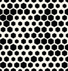 hexagon halftone seamless minimal design pattern, geometric background print texture