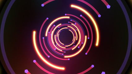 Neon Shapes Transition