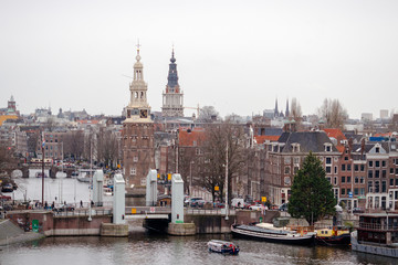 Obraz premium Blick über Amsterdam