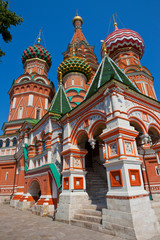 Fototapeta na wymiar Saint Basils Cathedral in Moscow