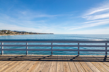 A View from San Clemente Pier, Southern California
