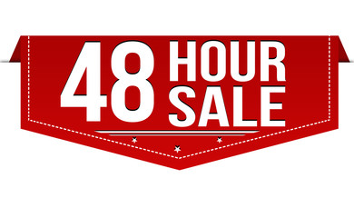 48 hour sale banner design