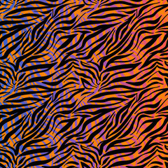 Trendy tiger skin