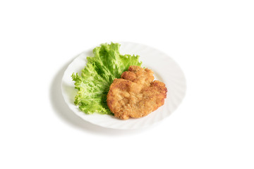 russian national food in white background