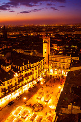 Obraz premium PIAZZA ERBE VERONA