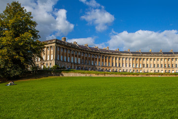 Royal Crescent in Bath
