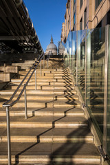 Steps Leading up to St. Pauls Cathedral