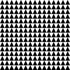seamless black and white triangles