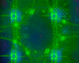 digital abstract fractal, fantasy design