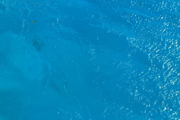 Blue water texture