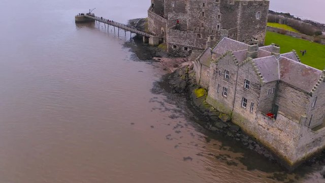 Blackness castle at coast Firth of Forth in Sotland