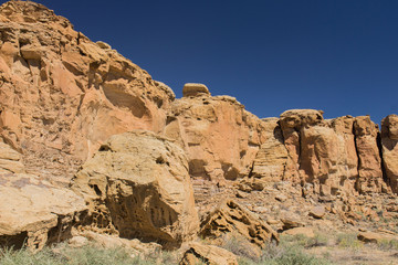Obraz premium Chaco Canyon, New Mexico
